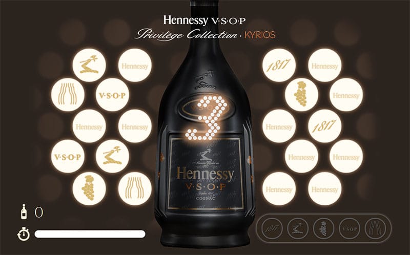 Hennessy V.S.O.P Kyrios Mini Game screenshot 1 of 2