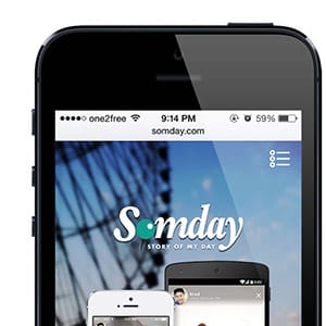Thumbnail of Somday Promo Website